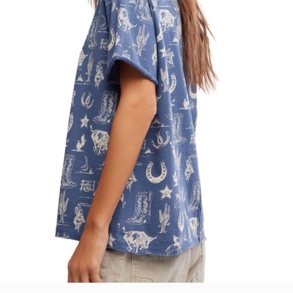 Free People Lucky Rodeo Tee - Picture 5 of 9